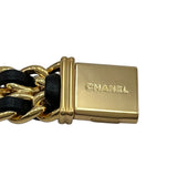 シャネル CHANEL プルミエール XL H0001 ブラック メッキ クオーツ レディース 腕時計