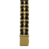 シャネル CHANEL プルミエール M H0001 ブラック メッキ レディース 腕時計