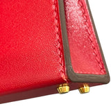 エルメス HERMES ケリ―ツイリーチャーム Z刻印 ルージュヴィフ・ゴールド金具 タデラクト レディース その他小物