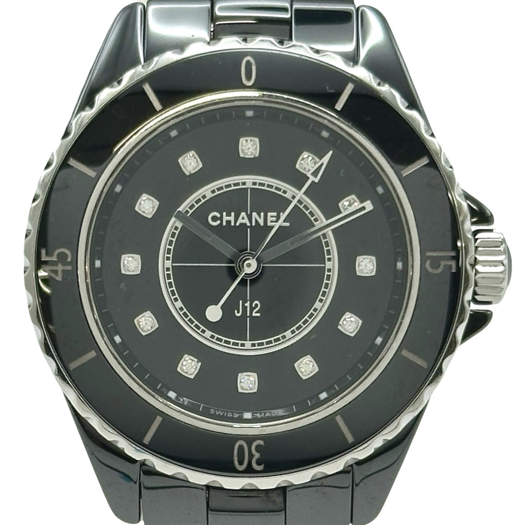 シャネル CHANEL J12 33MM H5701 ブラック セラミック/ステンレススチール クオーツ レディース 腕時計 シャネル CHANEL J12 33MM H5701 ブラック セラミック クオーツ
