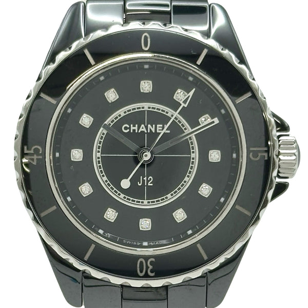 シャネル CHANEL J12 33MM H5701 ブラック セラミック クオーツ
