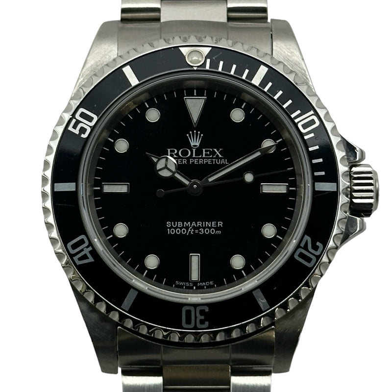 ロレックス ROLEX サブマリーナ ノンデイト 14060 ブラック ステンレス