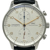 インターナショナルウォッチカンパニー IWC ポルトギーゼ クロノグラフ IW371445 シルバー ステンレススチール 自動巻き メンズ 腕時計