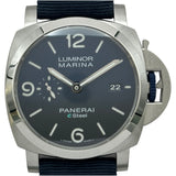 パネライ PANERAI ルミノール PAM01157 ブルー ステンレススチール 自動巻き メンズ 腕時計