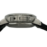 パネライ PANERAI ルミノール 1950 3デイズ GMT パワーリザーブ オートマティック アッチャイオ PAM00321 ブラック ステンレススチール 自動巻き メンズ 腕時計