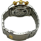グランドセイコー Grand Seiko スプリングドライブ クロノグラフ GMT SBGC242(9R86-0AL0) ブラック ステンレススチール/ゴールド 自動巻き メンズ 腕時計