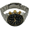 グランドセイコー Grand Seiko スプリングドライブ クロノグラフ GMT SBGC242(9R86-0AL0) ブラック ステンレススチール/ゴールド 自動巻き メンズ 腕時計