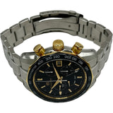 グランドセイコー Grand Seiko スプリングドライブ クロノグラフ GMT SBGC242(9R86-0AL0) ブラック ステンレススチール/ゴールド 自動巻き メンズ 腕時計