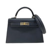 エルメス HERMES ミニケリー2 W刻 グリミスティ シルバー金具×ゴールド金具 エプソン レディース ハンドバッグ ショルダーバッグ