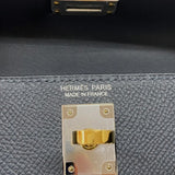 エルメス HERMES ミニケリー2 W刻 グリミスティ シルバー金具×ゴールド金具 エプソン レディース ハンドバッグ ショルダーバッグ