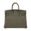 エルメス HERMES バーキン25 W刻 ヴェールマキ ゴールド金具 トゴ レディース ハンドバッグ