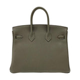 エルメス HERMES バーキン25 W刻 ヴェールマキ ゴールド金具 トゴ レディース ハンドバッグ