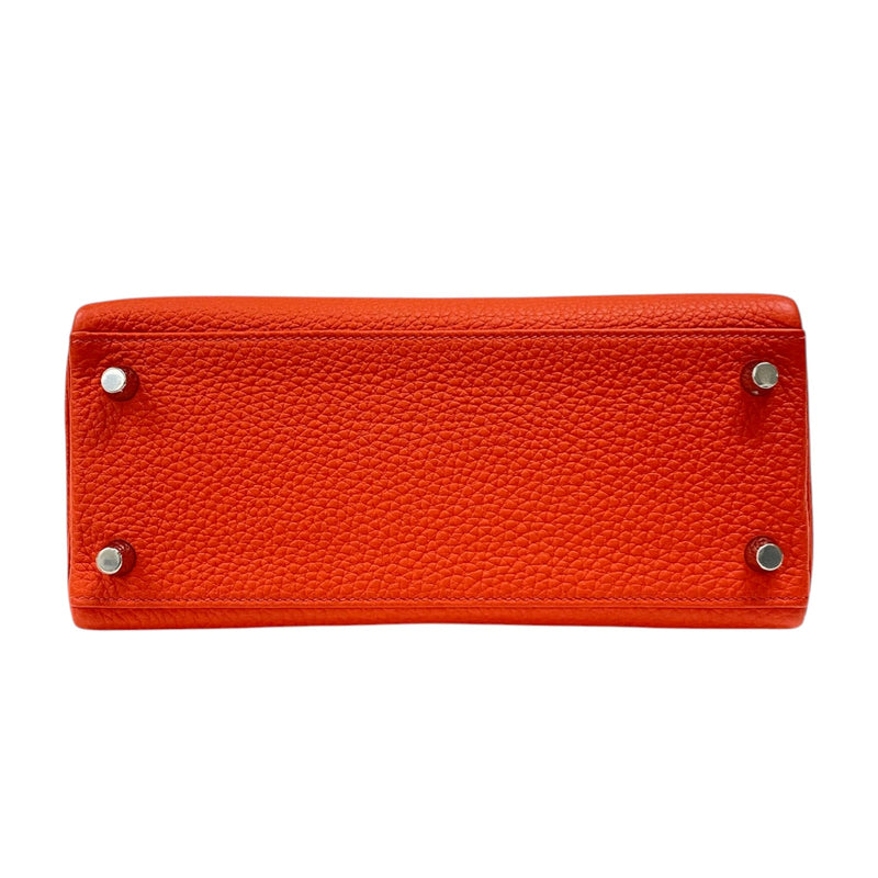 エルメス HERMES ケリー25 タッチ 内縫い Z刻 ローズテキサス シルバー