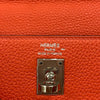 エルメス HERMES ケリー25 タッチ 内縫い Z刻 ローズテキサス シルバー金具 トゴ リザード レディース ハンドバッグ ショルダーバッグ