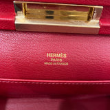 エルメス HERMES クリックH21 D刻印 ルージュクー/ゴールド金具 エバーカラー レディース ショルダーバッグ