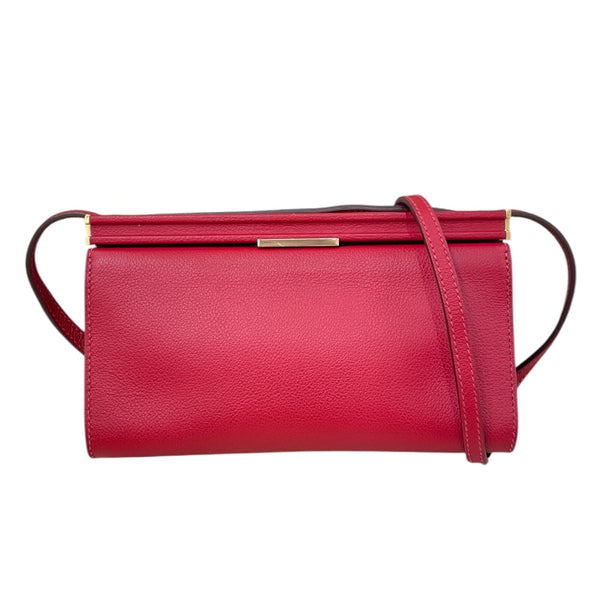 エルメス HERMES クリックH21 D刻印 ルージュクー/ゴールド金具 エバー