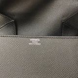 エルメス HERMES デッラカヴァレリア ミニ W刻 ブラック シルバー金具 エプソン レディース ショルダーバッグ