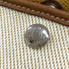 エルメス HERMES ガーデンパーティTPM Z刻 エクリュ×ゴールド トワル ネゴンダ レディース トートバッグ