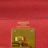 エルメス HERMES ケリー28 外縫い □M刻 ヴァーミリオン ゴールド金具 エプソン レディース ハンドバッグ ショルダーバッグ