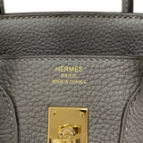エルメス HERMES バーキン25 W刻 グリメイヤー ゴールド金具 トゴ レディース ハンドバッグ