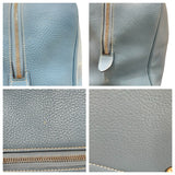 エルメス HERMES ヴィクトリア43 ブルージーン　シルバー金具 トリヨン レディース ハンドバッグ