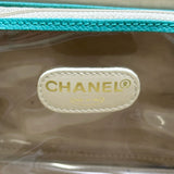 シャネル CHANEL ココマーク バニティバッグ 5番台 エメラルドグリーン ゴールド金具 キャビア レディース ハンドバッグ