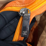 シャネル CHANEL カンボンライントートラージ A25169 ベージュ×シルバー金具 ラム レディース トートバッグ
