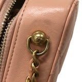 シャネル CHANEL マトラッセ ミニカメラバッグ AP2463　31番台 ピンク ゴールド金具 ラムスキン レディース ショルダーバッグ