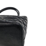 シャネル CHANEL 復刻トート ブラックゴールド金具 キャビアスキン レディース トートバッグ