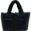 シャネル CHANEL コココクーントートPM A48610 27番台 ブラック ナイロン レディース トートバッグ