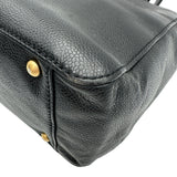 シャネル CHANEL ココマーク2Ｗａｙトートバッグ 10番台 ブラック ゴールド金具 キャビアスキン レディース ショルダーバッグ