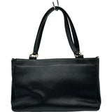 シャネル CHANEL ココマーク2Ｗａｙトートバッグ 10番台 ブラック ゴールド金具 キャビアスキン レディース ショルダーバッグ