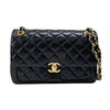 シャネル CHANEL マトラッセ スモールフラップバッグ AS4459 ブラック ゴールド金具 ラムスキン レディース ショルダーバッグ