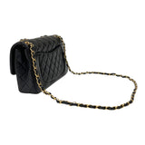 シャネル CHANEL マトラッセ スモールフラップバッグ AS4459 ブラック ゴールド金具 ラムスキン レディース ショルダーバッグ