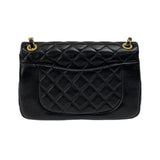 シャネル CHANEL マトラッセ スモールフラップバッグ AS4459 ブラック ゴールド金具 ラムスキン レディース ショルダーバッグ