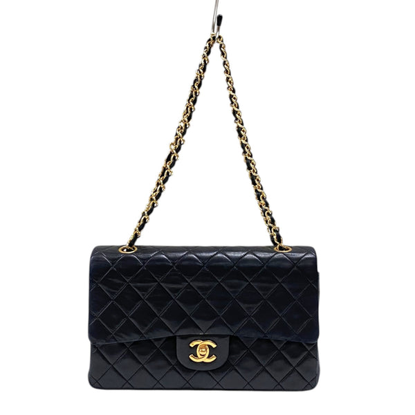 シャネル CHANEL マトラッセ25 A01112 ブラック ゴールド金具 ラムスキン レディース ショルダーバッグ シャネル CHANEL マトラッセ25 A01112 ブラック ゴールド金具