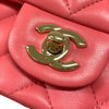 シャネル CHANEL ミニマトラッセ18 A35200 ピンク ゴールド金具 ラムスキン レディース ショルダーバッグ