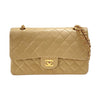 シャネル CHANEL マトラッセ25 A01112 ベージュ ゴールド金具 ラムスキン レディース ショルダーバッグ