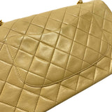 シャネル CHANEL マトラッセ25 A01112 ベージュ ゴールド金具 ラムスキン レディース ショルダーバッグ