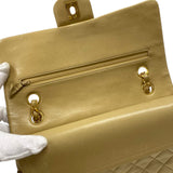 シャネル CHANEL マトラッセ25 A01112 ベージュ ゴールド金具 ラムスキン レディース ショルダーバッグ