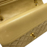 シャネル CHANEL マトラッセ25 A01112 ベージュ ゴールド金具 ラムスキン レディース ショルダーバッグ