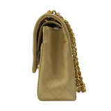 シャネル CHANEL マトラッセ25 A01112 ベージュ ゴールド金具 ラムスキン レディース ショルダーバッグ