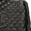 シャネル CHANEL ココマーク チェーントートバッグ ブラック シルバー金具 カーフ レディース ショルダーバッグ