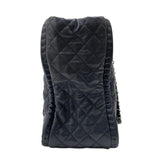 シャネル CHANEL ココマーク チェーントートバッグ ブラック シルバー金具 カーフ レディース ショルダーバッグ