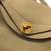 エルメス HERMES リンディミニ W刻 ベージュマルファ ゴールド金具 トリヨン レディース ショルダーバッグ
