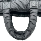 シャネル CHANEL コココクーントートMM A48611 13番台 ブラック ナイロン レディース トートバッグ