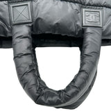 シャネル CHANEL コココクーントートMM A48611 13番台 ブラック ナイロン レディース トートバッグ