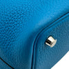 エルメス HERMES ピコタンロックPM Y刻印 ブルーザンジバル シルバー金具 トリヨンクレマンス レディース ハンドバッグ