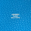 エルメス HERMES ピコタンロックPM Y刻印 ブルーザンジバル シルバー金具 トリヨンクレマンス レディース ハンドバッグ