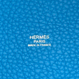 エルメス HERMES ピコタンロックPM Y刻印 ブルーザンジバル シルバー金具 トリヨンクレマンス レディース ハンドバッグ
